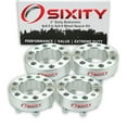 thumbnail image 4 of Sixity Auto 4 pc 2" 6x5.5 Wheel Spacers - Pickup Truck SUV M12x1.5mm 1.25in Studs Lugs, 4 of 5