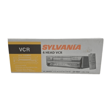 Sylvania C6240VF 4-Head VCR VHS