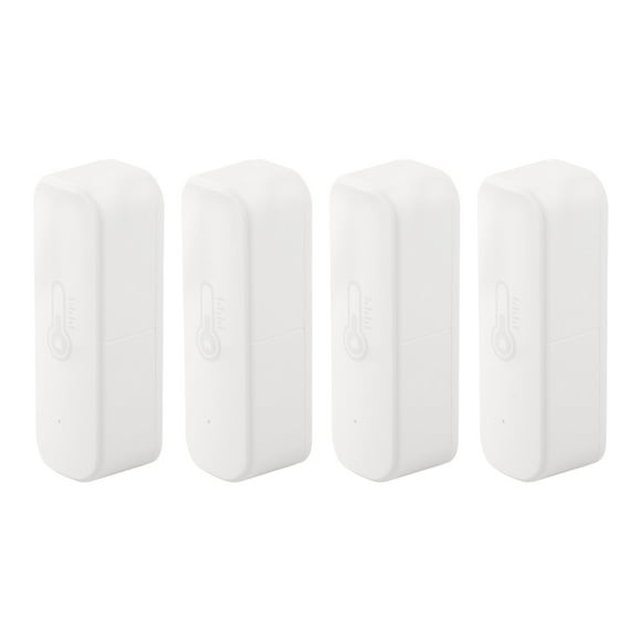 LEFU pour Capteur de Température et d'Humidité Zigbee Compatible avec l'Intégration de la Maison Intelligente Tuya, Alertes en Temps Réel, Batterie Longue Durée, Installation Flexible pour Usage Intérieur