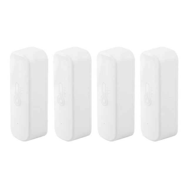 LEFU pour Capteur de Température et d'Humidité Zigbee Compatible avec l'Intégration de la Maison Intelligente Tuya, Alertes en Temps Réel, Batterie Longue Durée, Installation Flexible pour Usage Intérieur