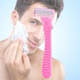 thumbnail image 3 of Afeitadora de casete con cuchillas unisex afilada de 6 capas con caja para todas las pieles (rosa) Ndcxsfigh Cuidado Belleza, 3 of 7
