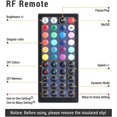 thumbnail image 4 of Hweilai LED Strip Lights, 20ft RGB Strip Lights 180 Units 5050 LED Tape Lights, Color Changing Strip Lights with RF Remote for Home Kitchen Bar Bed Lighting Decoration, 4 of 7