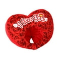 thumbnail image 1 of Sombrero de corazón Sombrero de felpa Decoraciones para el día de San Valentín Rendimiento a prueba de viento Favor de invierno Aniversario Novedad, 1 of 9