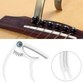 thumbnail image 3 of Guitar Capo, Ukulele Accessory, Practical Small Size High Strength For Bass Practice And Performance Guitar Ukulele White, 3 of 8