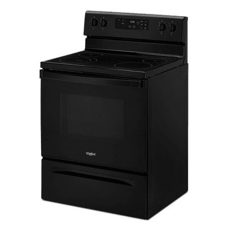 Whirlpool - 5.3 Cu. Ft. Freestanding Electric Range with Keep Warm Setting - Black