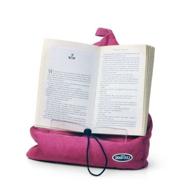 The Book Seat Book Holder and Travel Pillow Pink