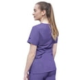 thumbnail image 2 of Adar Pro Scrubs For Women - Elevated V-Neck Scrub Top, 2 of 7