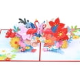 thumbnail image 3 of Aurgiarme Popup Greeting Cards 3D Florals Popup Cards,Birthday Cards, Cards For Valentines Day,Graduation,Anniversary, 3 of 9