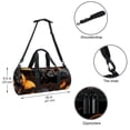thumbnail image 5 of Bats Dance bag, Yoga bag, Gym bag, Soccer bag - 17.7" Sports Bag with Interior Zipper Pocket & Large Capacity, 5 of 6