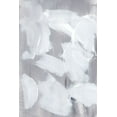 thumbnail image 2 of Uplusmestudio 23x32 White Modern Wood Framed Museum Art Print Titled - Grey Touching White, 2 of 4
