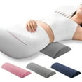 thumbnail image 1 of Almohada de Apoyo Lumbar para Dormir | Cojín de Cintura con Soporte Zonificado | Alivio Del Dolor de Espalda y Embarazo | Almohada de Poliéster de 40 X 18 X 5 Cm, 1 of 7