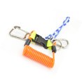 thumbnail image 2 of Wweixi 1/2/3 Diving Spring Rope Sturdy Convenient Reliable Flexible Fix Accessory Anti-lost Ropes Loss Proof Strap Safe Fixators for Cameras Orange 1 Pc, 2 of 6