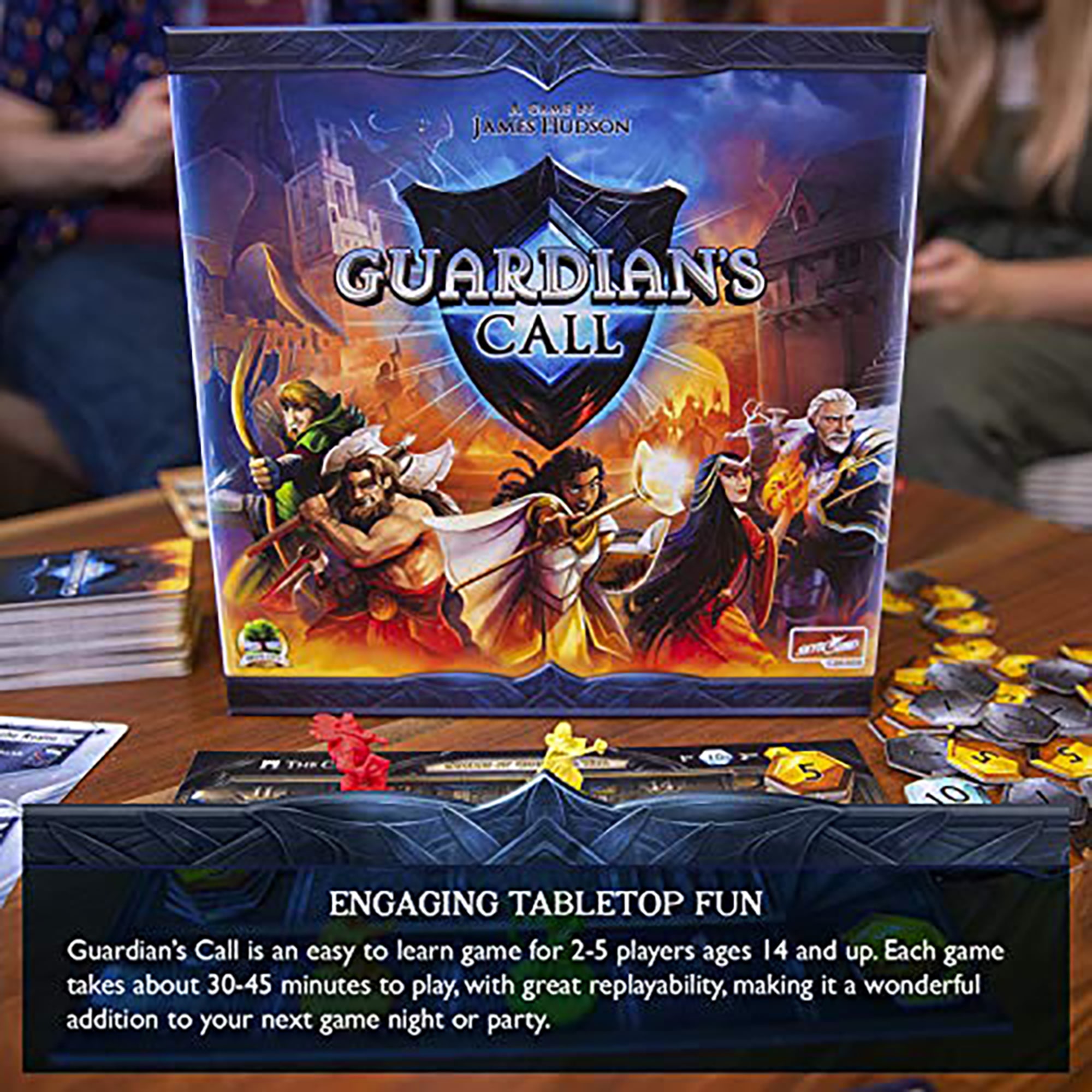 Guardian's Call - Skybound Games, A Bluffing & Deduction Fantasy Board Game, Ages 14+, 2-5 Players
