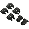 thumbnail image 4 of Protective Gear Set, Portable Plastic Shell Wrist Guard Knee Pad Elbow Pad Soft Sponge Adjustable  For Skateboarding, 4 of 8