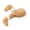 A001- Brown Gingerbread Legs Decor, variant on Gingerbread Christmas Decorations Featuring Plush Brown Bendable Legs, Christmas Tree Decor with White Fuzzy Trim for Christmas Tree Garland, Christmas Room Decor with Festive Leg