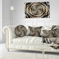 thumbnail image 3 of Designart Fractal Rotating Abstract Design - Abstract Throw Pillow - 12x20, 3 of 5