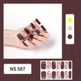 thumbnail image 1 of Christmas Semi Gel Nail Strips Patch Sliders Waterproof Color Adhesive 2024, 1 of 9