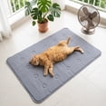 thumbnail image 7 of Cooling Mat for Dogs Pet Cooling Mat 17.7 X 17.7 Inch Ice Silk Cooling Mat for Dogs Blue Polar Bear Print Dog Cooling Mat for Indoor Outdoor Use for Dogs Cats Small Pets 1 Pack, 7 of 7