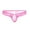 Pink, variant on MuZeFu Mens Underwear Thongs Hot Men Lingerie Floral Lace Mesh Semi See-through Briefs Bikini Underwear