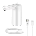 thumbnail image 1 of Dispensador de agua eléctrica USB CARGA UNIVERSAL PRENSA BOMBA DE CONTROL TOUCHO PORTÁNS Portátil 2-5 galones Interruptor de botella Cocina de oficina Blanco con luz Yuarrent HA028536-01B, 1 of 7