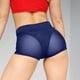 thumbnail image 5 of Pantalones cortos para mujer, pantalones sanitarios, empalme de malla, pantalones de yoga deportivos ajustados y sexys, pantalones casuales para mujer, 5 of 6