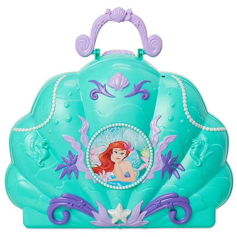 Disney Ariel 小物入れ 2点セット Disney Princess 30th Ariel Shell Tabletop Vanity Play Set New