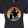 thumbnail image 4 of Inktastic Rodeo Barrel Racing Cowgirl Women's T-Shirt, 4 of 5