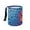 Dog Paw Heart, variant on Renewold Hanging Car Trash Can with Adjustable Belt Portable SUV Sedan Trash Organizer Bag Decor Accessories Wild Red Mushroom Automotive Garbage Can