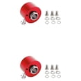 thumbnail image 4 of Youkk 1/2/3/5 Aluminum Wheels Provide Durability To Quick Release Disconnect Hub With Push red 56*46*35mm 2PCS, 4 of 6