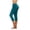 Sky Blue, variant on cocolona Capri Leggings for Women Summer Casual Solid Color Gym Running Workout Yoga Pants