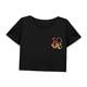 thumbnail image 3 of Camiseta corta informal para mujer, camiseta corta de entrenamiento para verano para caminar por la calle S, 3 of 7