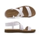 thumbnail image 2 of Sandalia DREAM PAIRS ELENA Blanca con Tira Elástica Plana 2 cm, 2 of 5