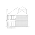 thumbnail image 4 of 015-1234: Traditional Luxury 2 Bed, 3 Bath Luxury Home Plan, 2865 Sq Ft: Full Blueprints with License to Build by Home Plan Marketplace - Lesuto, 4 of 17