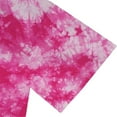thumbnail image 5 of AOOCHASLIY Ladies Tops Clearance Women Fashion Short Sleeves Blouse Round Neck Casual Tie-dye Printed T-shirt Tops, 5 of 7