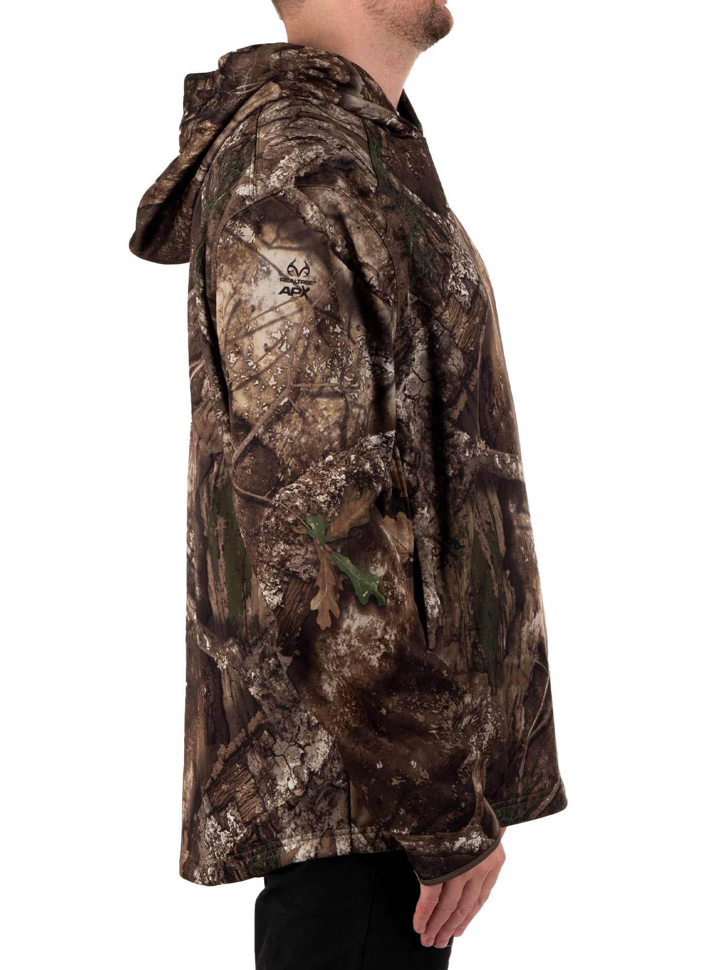 Realtree Men's Camouflage Hunting Performance Hoodie, Realtree APX, S