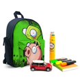 thumbnail image 3 of Invader Zim Lightweight Backpack Shoulder Bag Adjustable Straps Backpacks Daypack Travel, 3 of 6