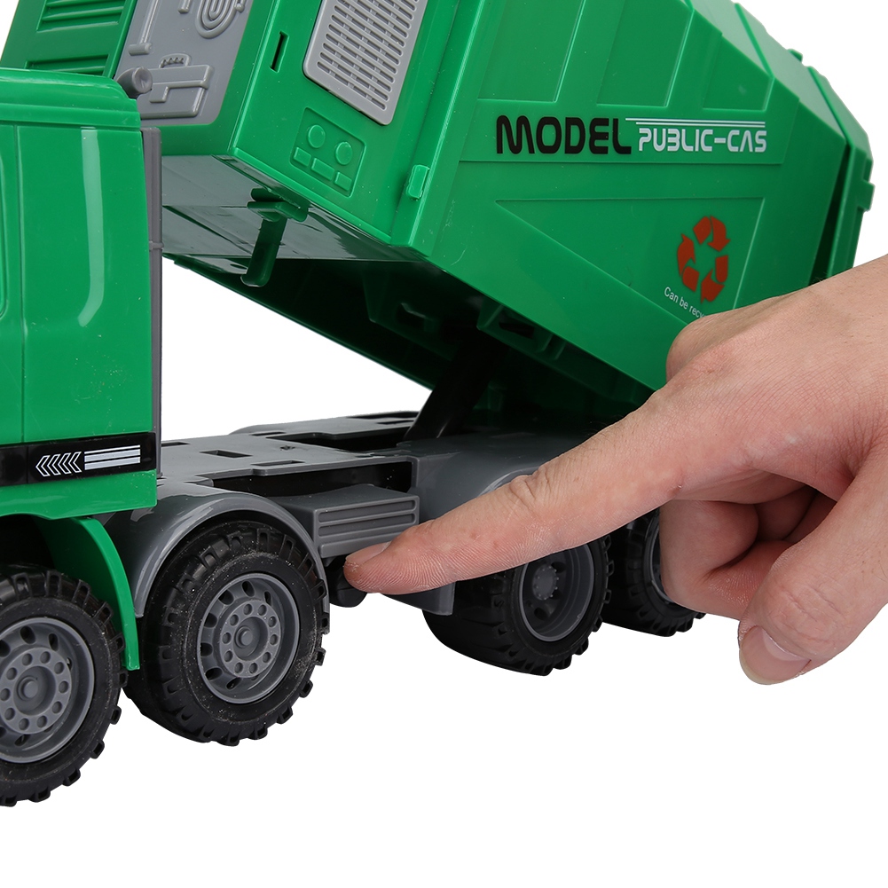 inertia garbage truck