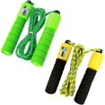 thumbnail image 1 of Skipping Rope for Kids, 2-Piece Jump Rope with Counter and Comfortable Handles, Adjustable Skipping, 1 of 5