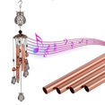 thumbnail image 2 of Owl Wind Chimes For Outside, Owl Gifts For Women Mom Grandma Friend, 35IN Windchimes Outdoors Owls Garden Patio Porch Decor, 2 of 5