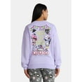 thumbnail image 3 of Hello Kitty Women's Halloween Front Back Graphic Sweatshirt with Long Sleeves, Sizes XXS-XXL, 3 of 5