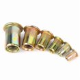 thumbnail image 2 of 150 unids M3 / M4 / M5 / M6 / M8 / M10 Conjunto de tuerca de remache del remache de zinc Moderno de la aleación Inserte Tuerca de inserción, 2 of 6