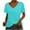 AB-Sky Blue, variant on JURANMO Womens Deep V Neck T Shirts Summer Cotton Basic Tees Shirt Comfy Casual Short Sleeve Loose Fit Fashion Tops Orange XXXL Spring Savings