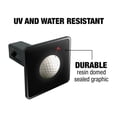 thumbnail image 2 of Golf Ball Moon Flag Golfing Tow Trailer Hitch Cover Plug Insert 1 1/4 inch (1.25"), 2 of 3