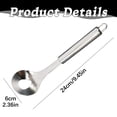 thumbnail image 3 of Clearance Under $1 Stainless Steel Meatball Maker Spoon Ergonomic Handle for Homemade Meatballs Fish Balls and Falafel, 3 of 5