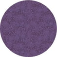 thumbnail image 1 of Ahgly Tapis Rond Lavable en Machine Intérieur Transitionnel Violet Jam Violet, 8 Pieds Rond, 1 of 7