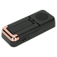 thumbnail image 3 of Soporte para teléfono móvil Altavoz Bluetooth Soporte para teléfono con Altavoz Bluetooth portátil Plegable de Alta PotenciaNegro, 3 of 5