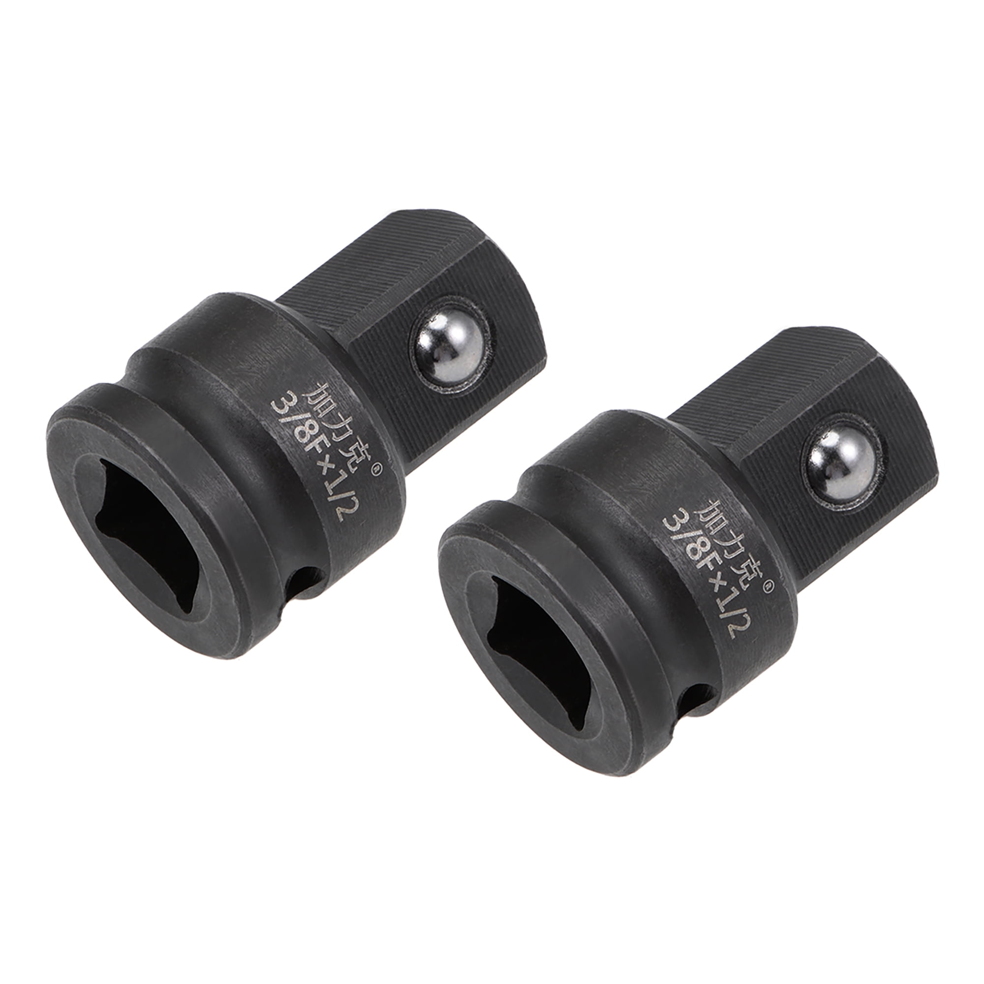 Impact Socket Adapter and Reducer 3/8-Inch F to 1/2-Inch M Cr-Mo 2 Pcs - Walmart.com - Walmart.com 3 Inch To 1 1 2 Inch Reducer
