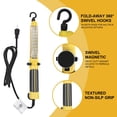 thumbnail image 4 of LED Trouble Light with Super-Bright 20 COB LED Light Source, Handheld Corded Work Lights with Strong Magnet, Double Swivel Hook, ETL Listed, 4 of 8