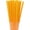 Orange, variant on 200PCS 10.2 Inches Disposable Decorative Green Plastic Straws for Birthday Wedding Cocktail Party Supplies (0.23 * 10.2inch) (Green)