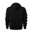 thumbnail image 5 of Men's Sweatshirt Hoodie Zipper Arm Pocket Cardigan Men's Sports Large Size Casual Hoodie, 5 of 5